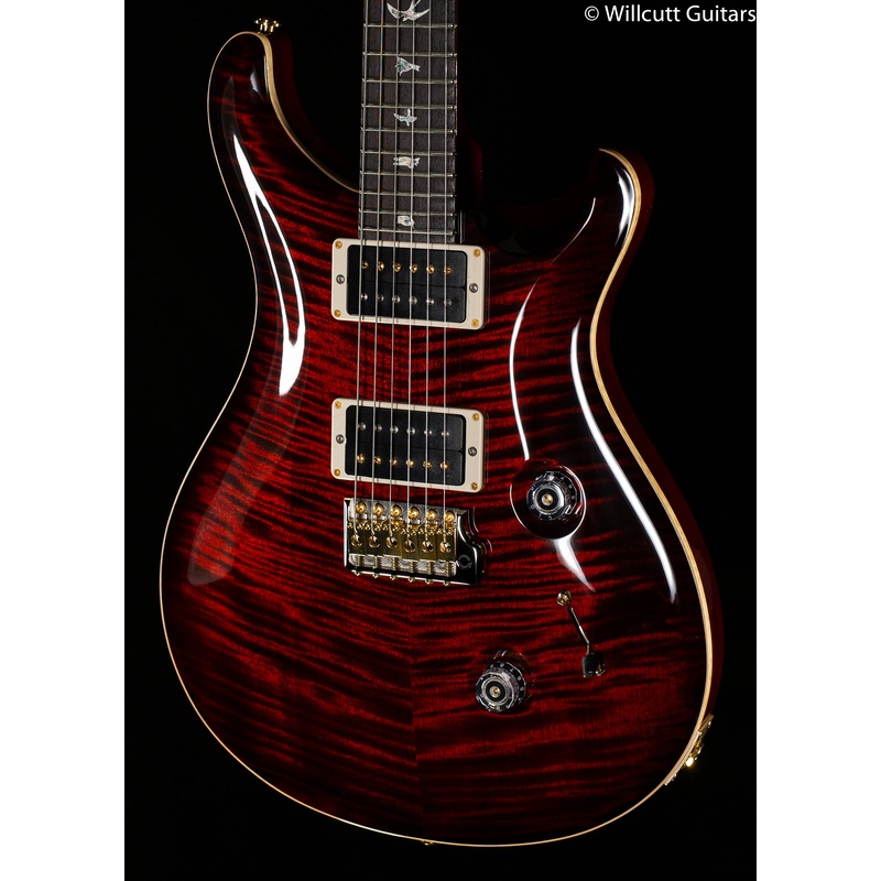 PRS Custom 24 Fire Red Burst 10 Top
