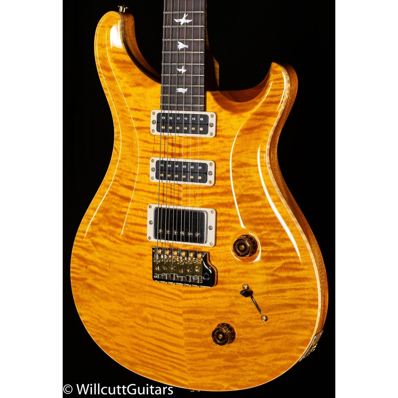 PRS Wood Library Studio Santana Yellow 10 Top Torrefied Maple Neck (152)