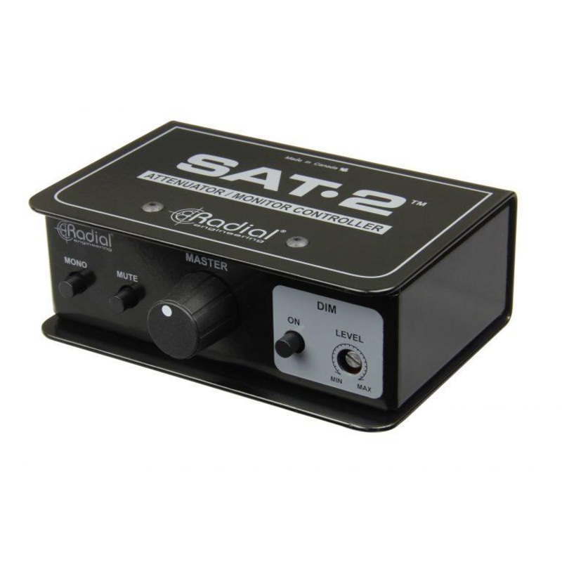 Radial Engineering SAT2 Stereo Audio Attenuator and Monitor Controller