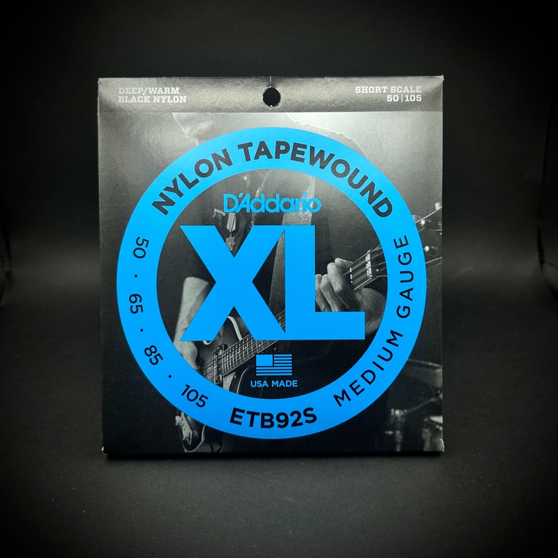 D'Addario ETB92S Bass Tape Wound Short Set
