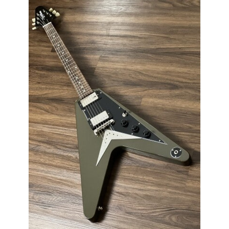 Epiphone Flying V - Olive Drab Green