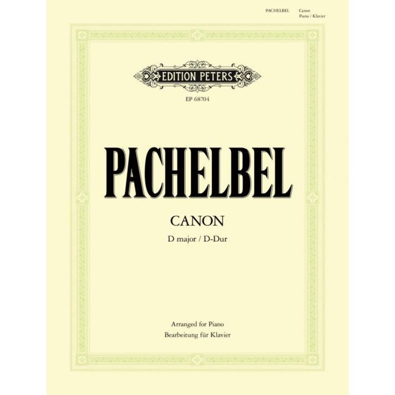 Pachelbel, Johann: Canon in D 68704