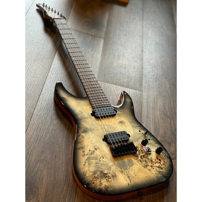 Schecter C-7 Pro In Cobalt Burst