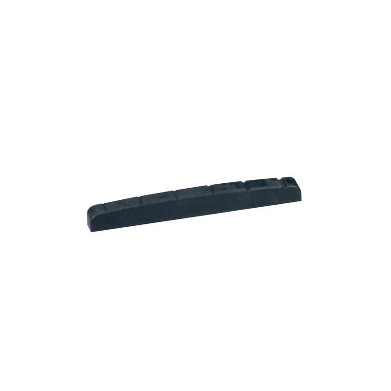 Carbon Electric Guitar Top Nut - Black