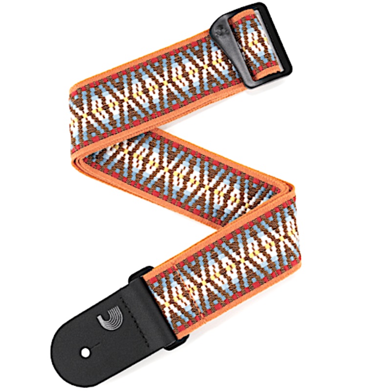 D'Addario 50G08 Sunrise Hootenanny Woven Guitar Strap
