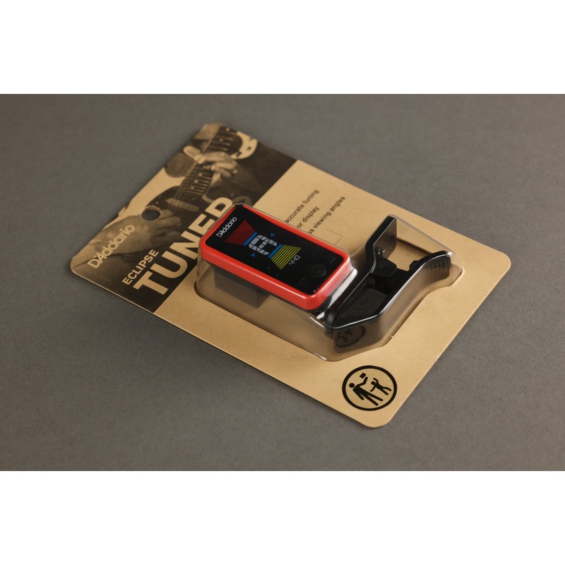 D'Addario Eclipse Headstock Tuner, Red