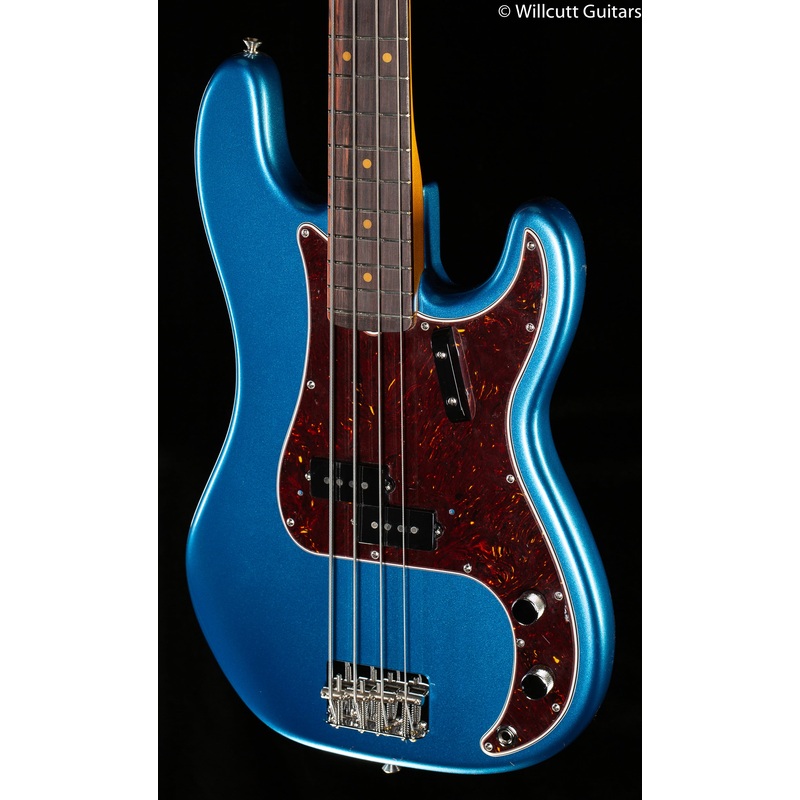 Fender American Original '60s Precision Bass Rosewood Fingerboard Lake Placid Blue (635) Bass Guitar