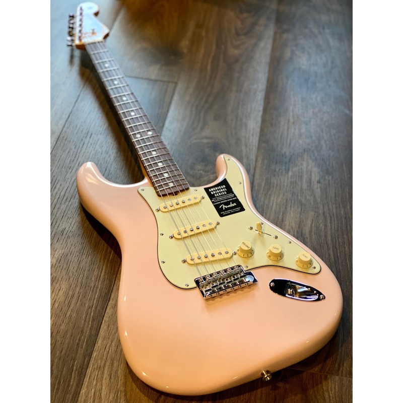 Fender American Original 60s Stratocaster in Shell Pink with Rosewood FB