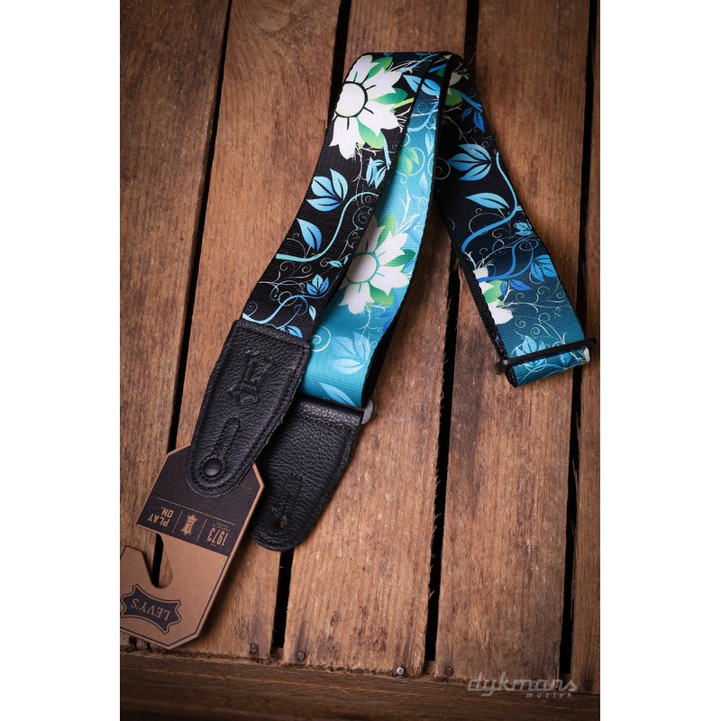 Levy's 5 cm Wide Polyester Guitar Strap Design 038