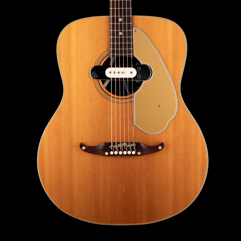 Pre Owned Vintage 1967 Fender Palomino Acoustic Guitar With OHSC