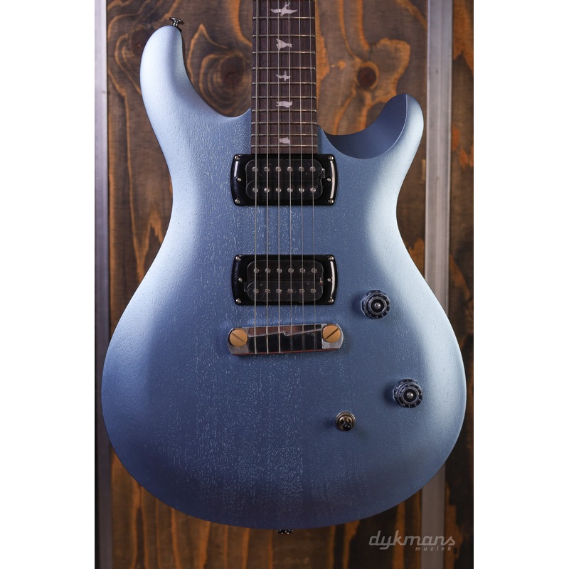 PRS SE CE24 Standard Satin Stoptail Ice Blue Metallic