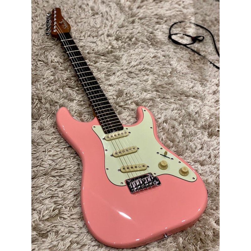 Schecter Nick Johnston Traditional - Atomic Coral
