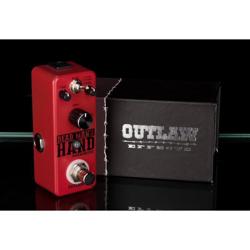 Used Outlaw Effects Dead Man's Hand Overdrive with Box