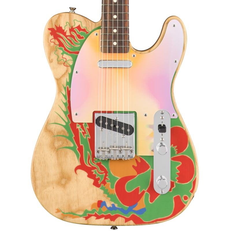 Fender Artist Series Jimmy Page Dragon Telecaster Rosewood Fingerboard Natural