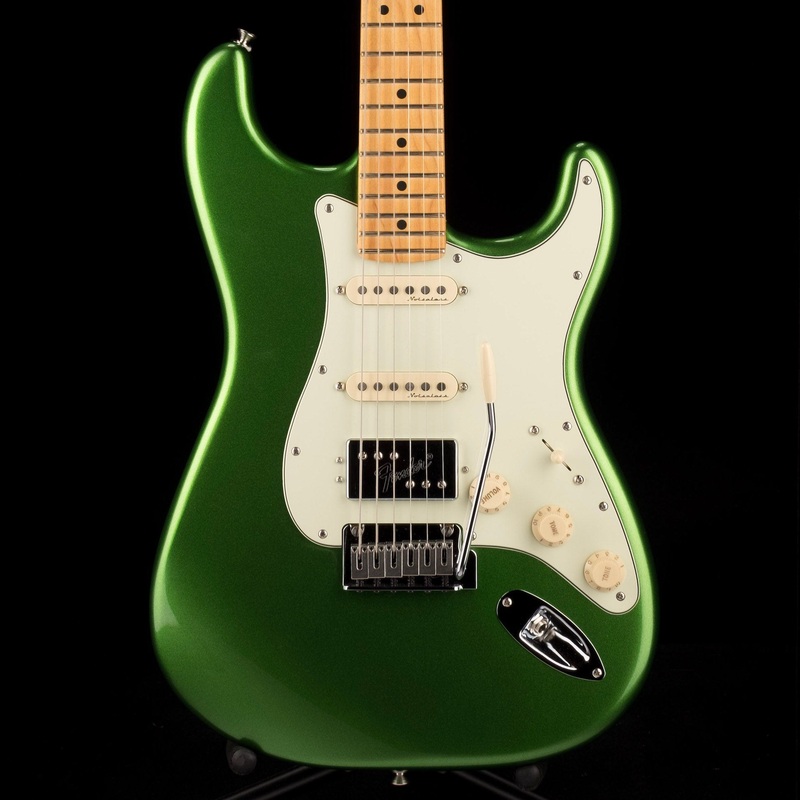 Used Fender Player Plus Stratocaster HSS Cosmic Jade with Gig Bag Serial # MX21128728