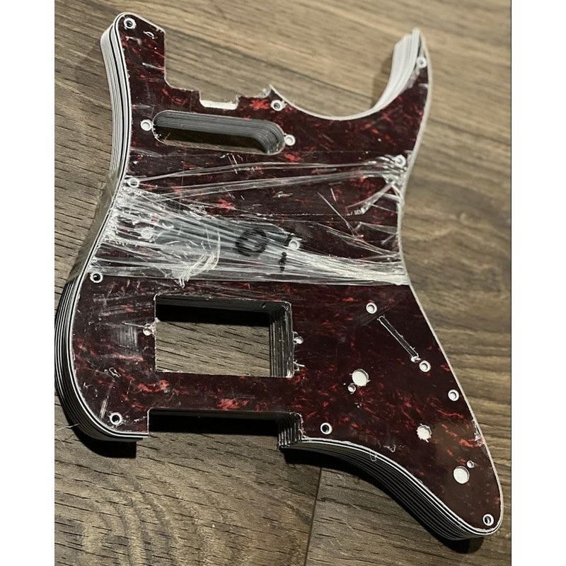 Soloking MS-1 Classic / MS-11 Classic Pickguard Replacement Parts White 3 Ply