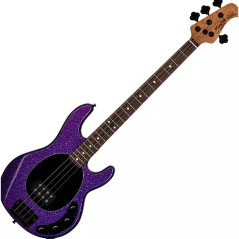Sterling by Music Man Ray34 4-String Bass in Purple Sparkle