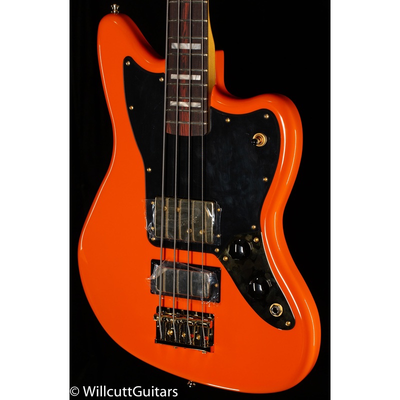 Fender Limited Edition Mike Kerr Jaguar Bass Tiger's Blood Orange (310)