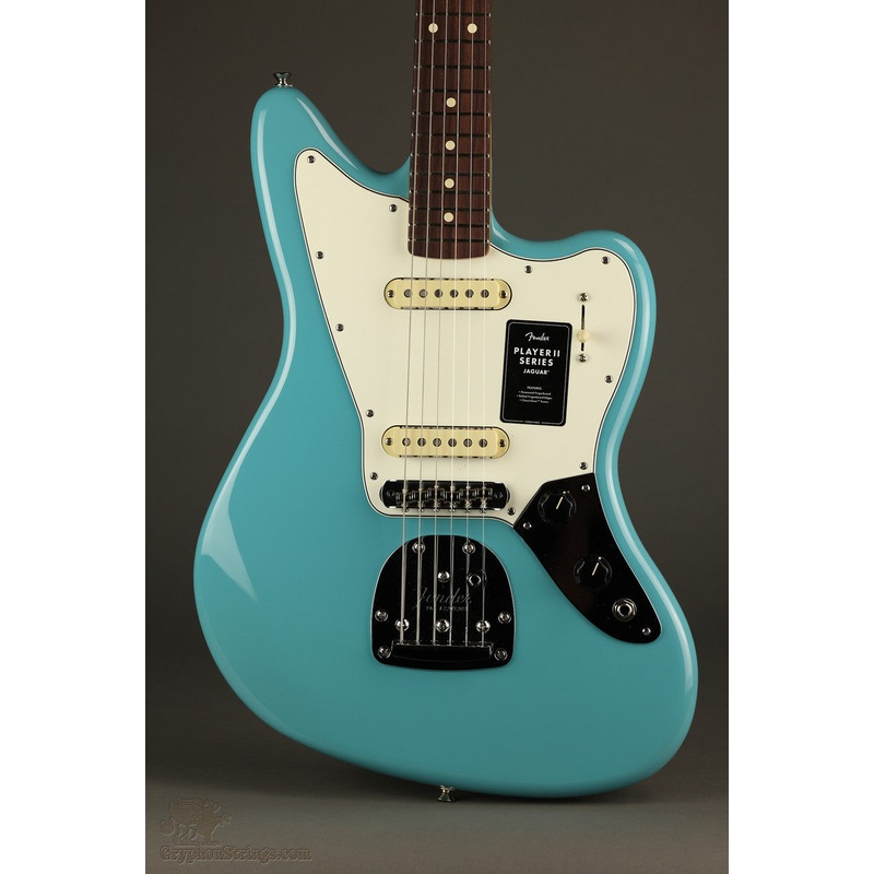 Fender Player II Jaguar, Rosewood Fingerboard, Aquatone Blue - New