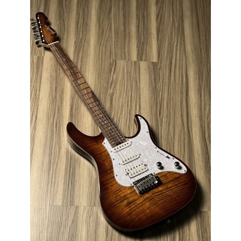 Grass Roots G Snapper 24/PF FM in Tiger Eye Sunburst