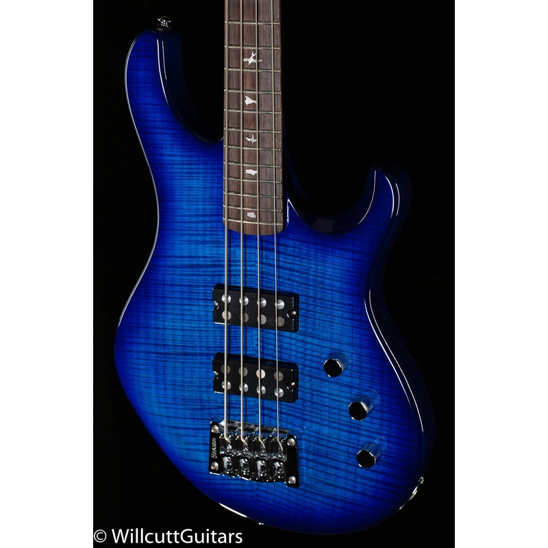 PRS SE Kingfisher bass, Faded Blue Wraparound Burst Bass Guitar (771)