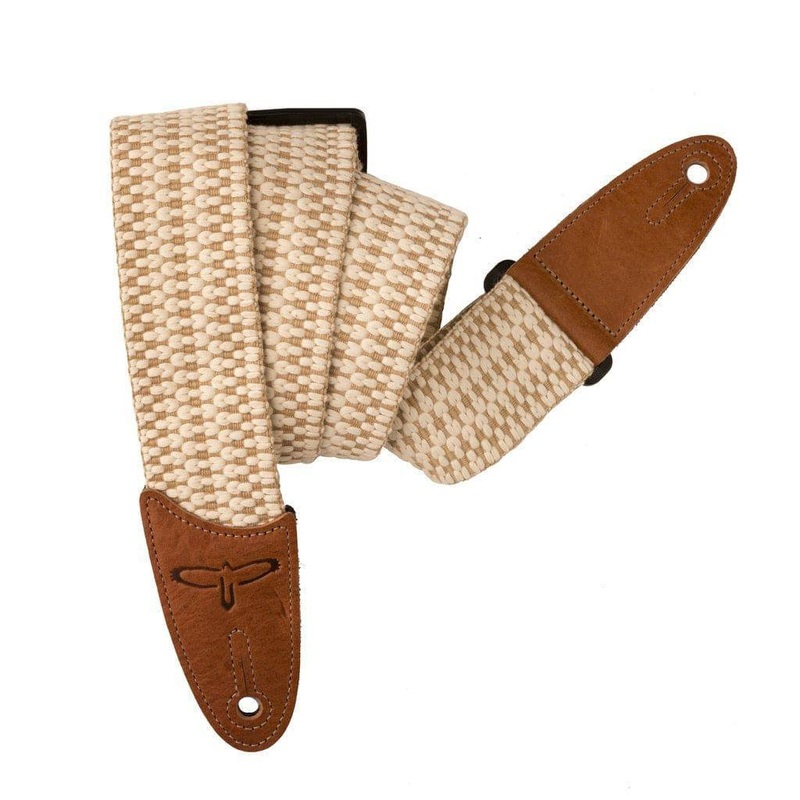 PRS Woven Guitar Strap White/Brown