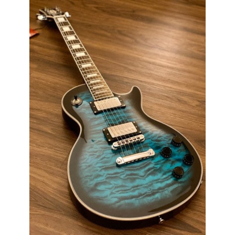 Soloking SLS60QM Deluxe in Teal Burst Nafiri Special Run