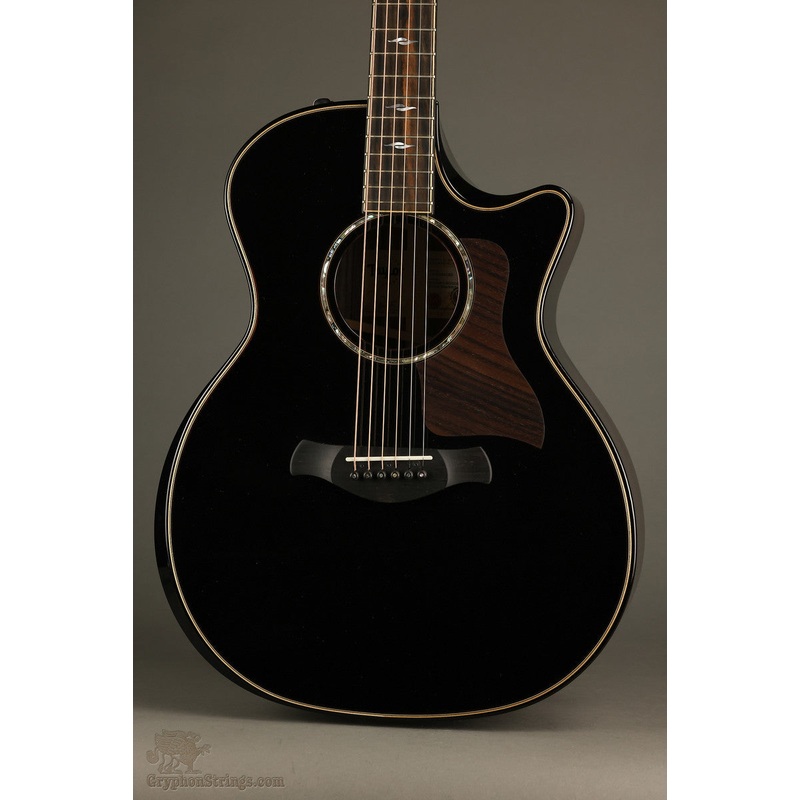Taylor Builders Edition 814ce Blacktop Acoustic Electric Guitar - New