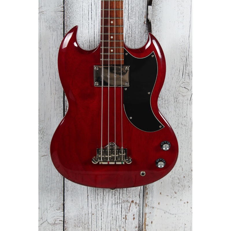 Epiphone EB-0 Short Scale Bass 4 String Electric Bass Guitar Cherry Finish