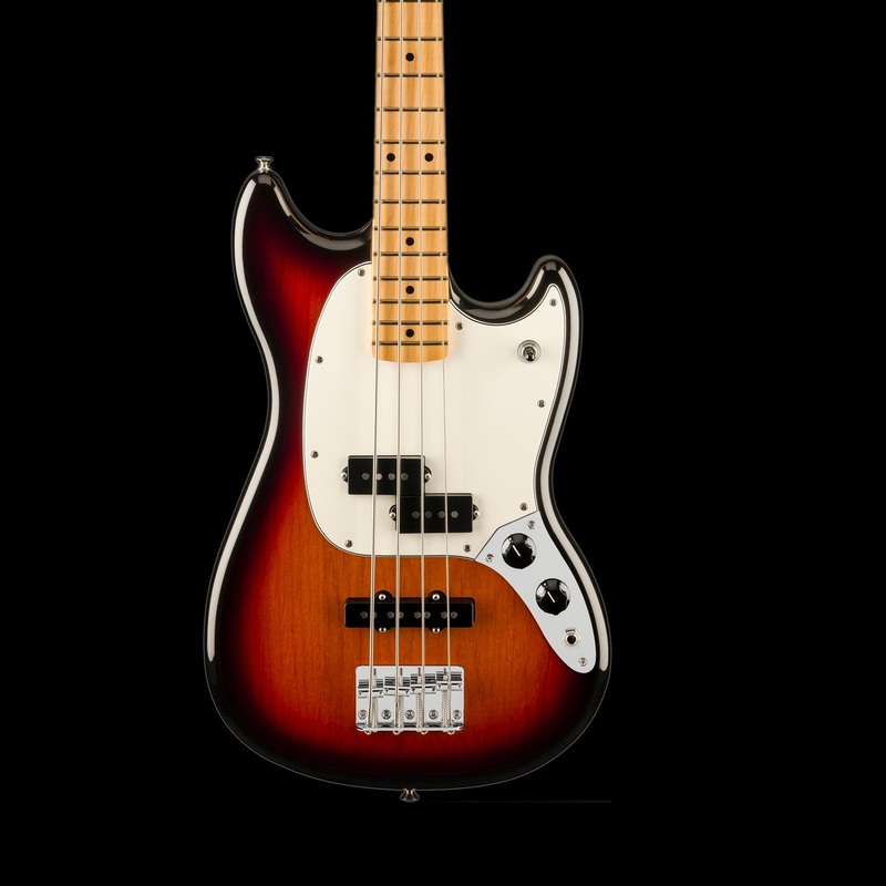 Fender Player II Mustang Bass PJ Maple Fingerboard 3-Color Sunburst