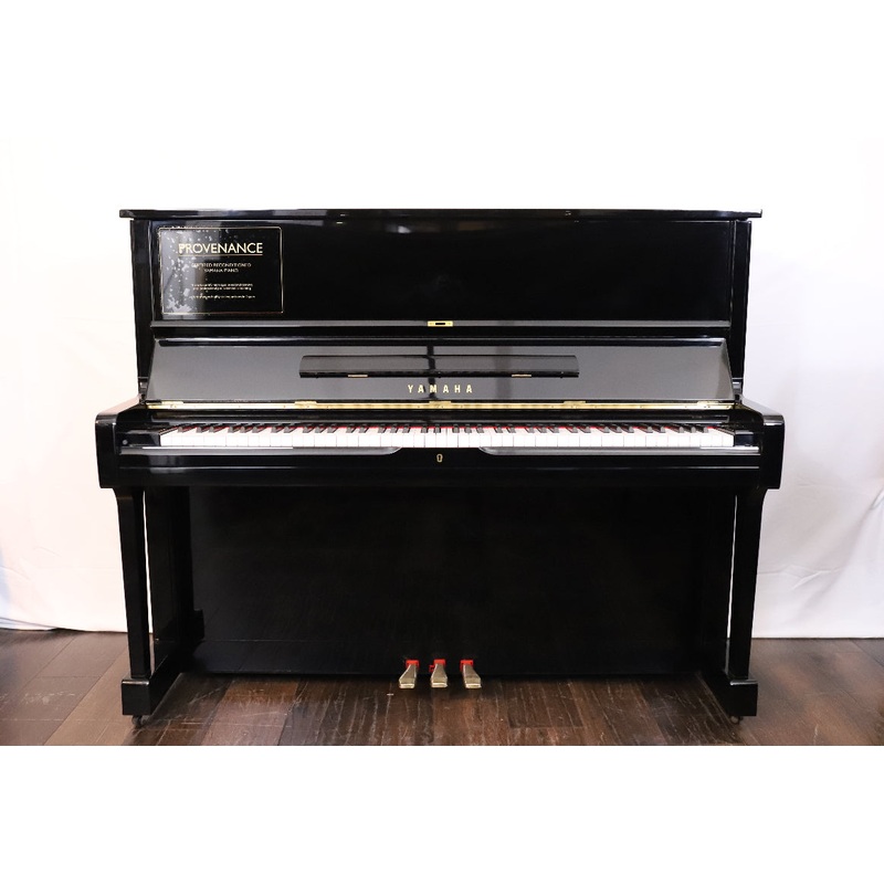 Yamaha U1A Reconditioned Secondhand Professional Upright Piano (3733390), Polished Black