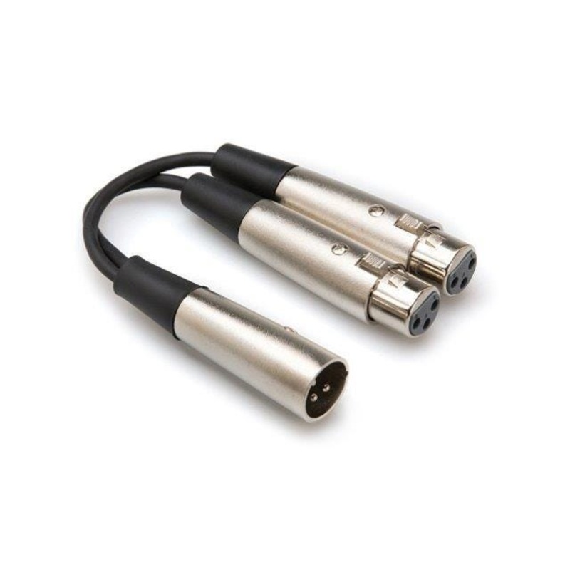 Hosa Y-Cable XLR M - Dual XLR F (YXF119)