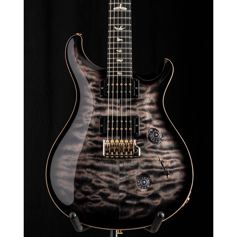 Used Paul Reed Smith Wood Library Custom 24 Charcoal Smokeburst