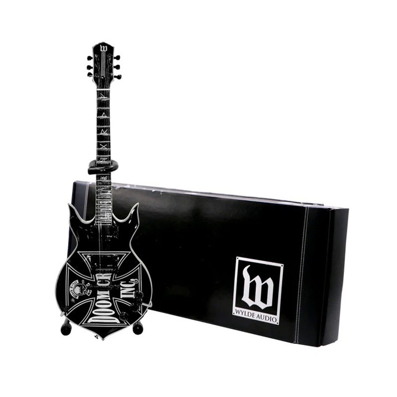 Zakk Wylde BLS DOOM CREW Heathen Grail Mini Guitar Replica Collectible