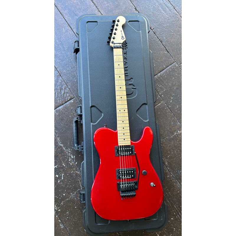 Charvel USA Select San Dimas Style HH Floyd Rose - Candy Apple Red