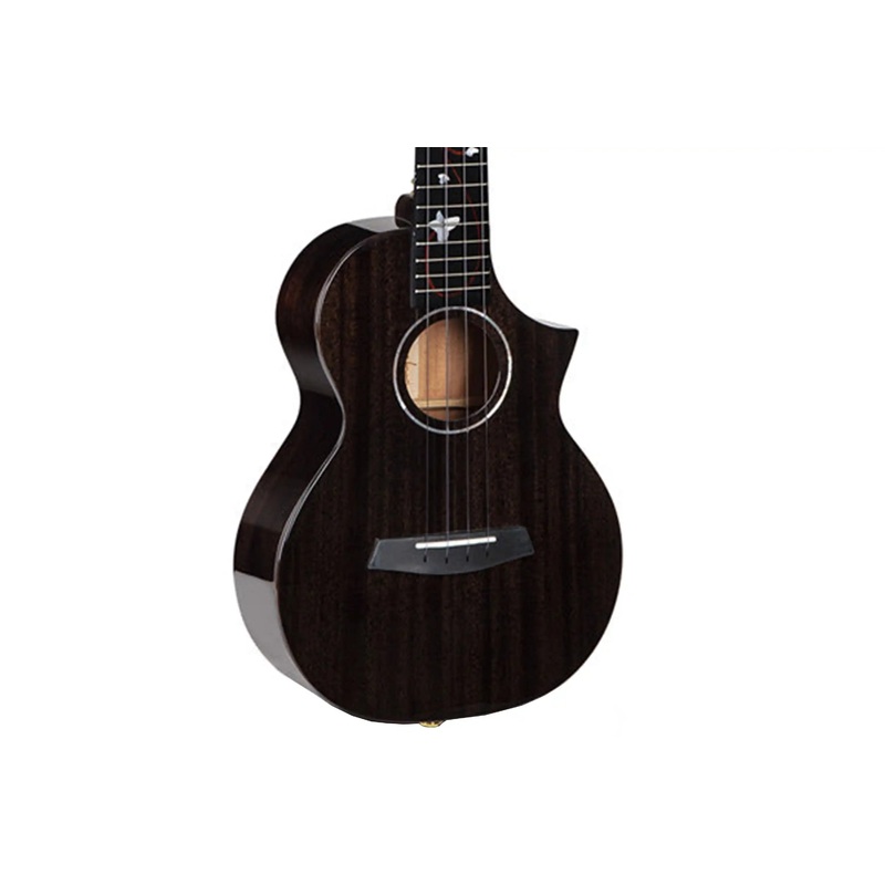 Enya EUC-M6/EQ BK Black Mahogany Concert Ukulele with Pickup