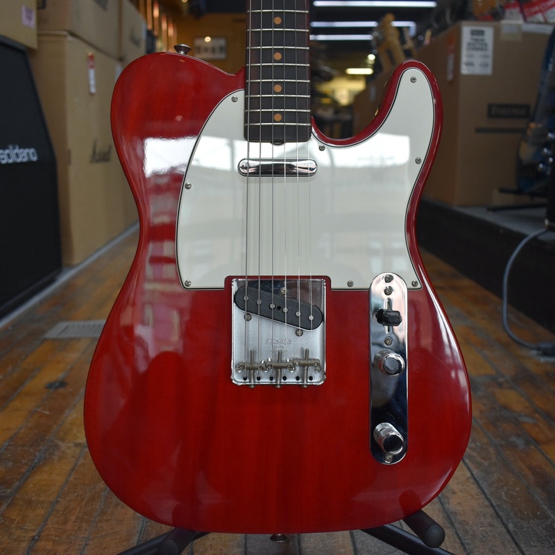 Fender American Vintage II 1963 Telecaster Electric Guitar 2023 Crimson Red Transparent w/Hard Case, Materials