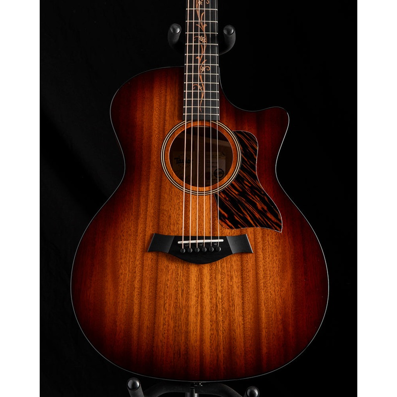 Taylor Catch Custom #50 C24ce Grand Auditorium Ribbon Mahogany Shaded Edgeburst