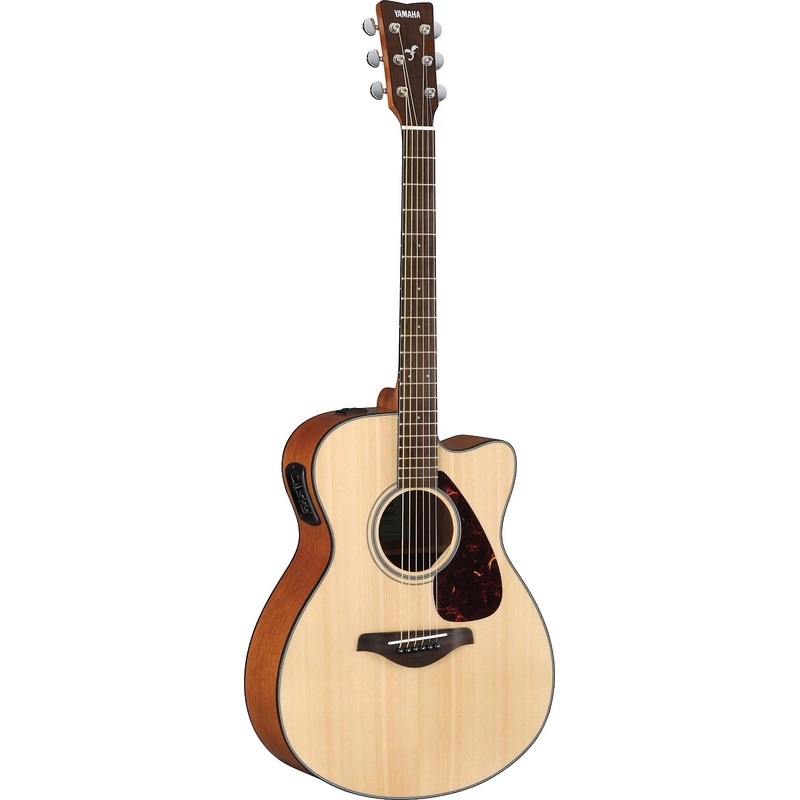 Yamaha FSX800C Concert Cutaway Acoustic-Electric Guitar