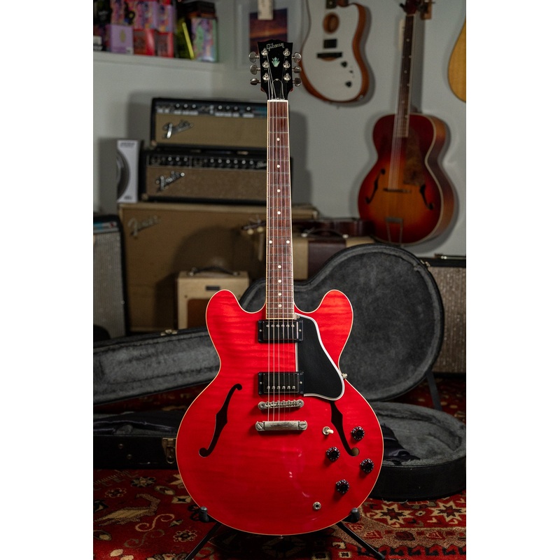 2010 Gibson Custom ES-335 Dot Cherry Finish Flamed Maple w/OHSC