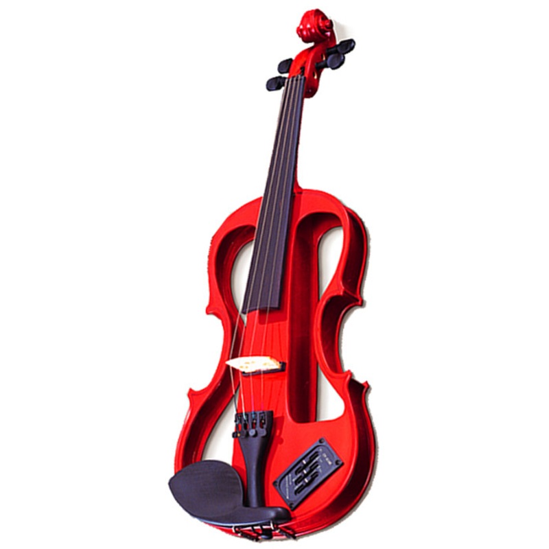 Carlo Giordano Electric Violin 4/4 - Red (EV202CRD4/4)