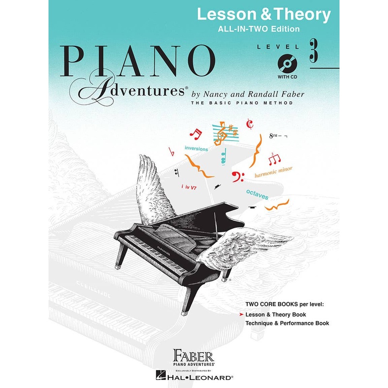 Piano Adventures All In Two 3 Lesson Theo Bk/Cd
