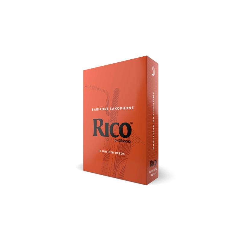 Rico Baritone Sax Reeds - Box of 10 - Strength 3