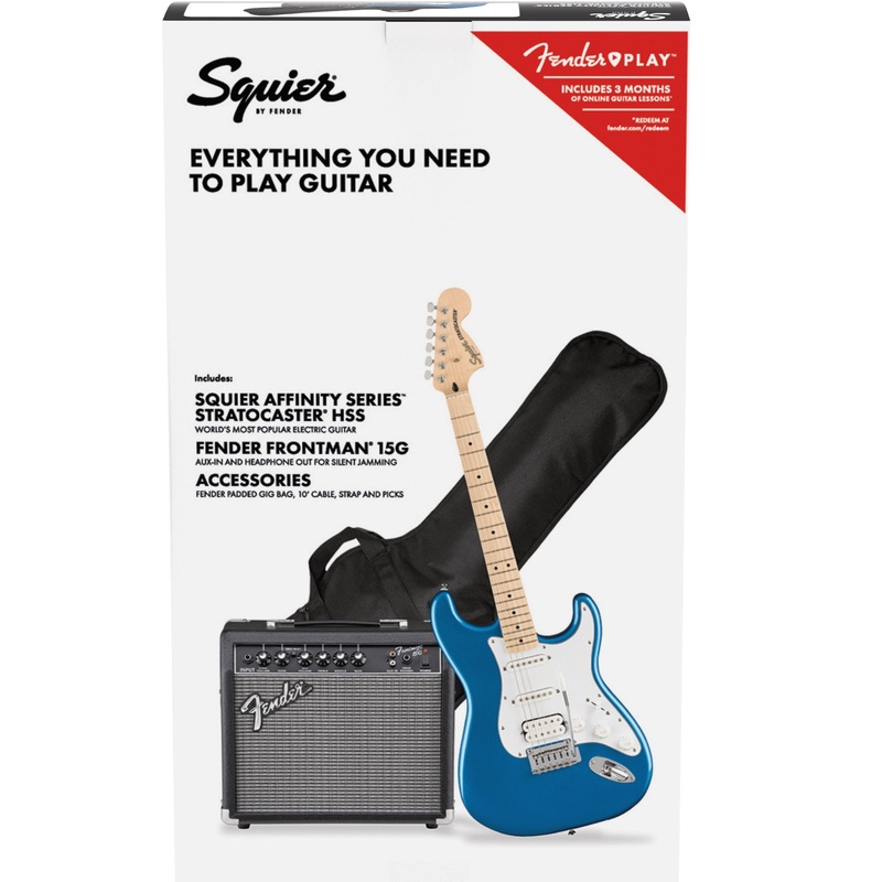 Squier Strat Affinity Pack HSS LPB