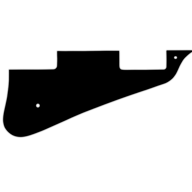 WD Custom Pickguard for Epiphone 2009 LP Standard #01 Black