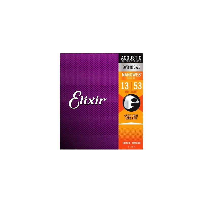 Elixir Acoustic 80/20 NW HD 13 - 53 Strings