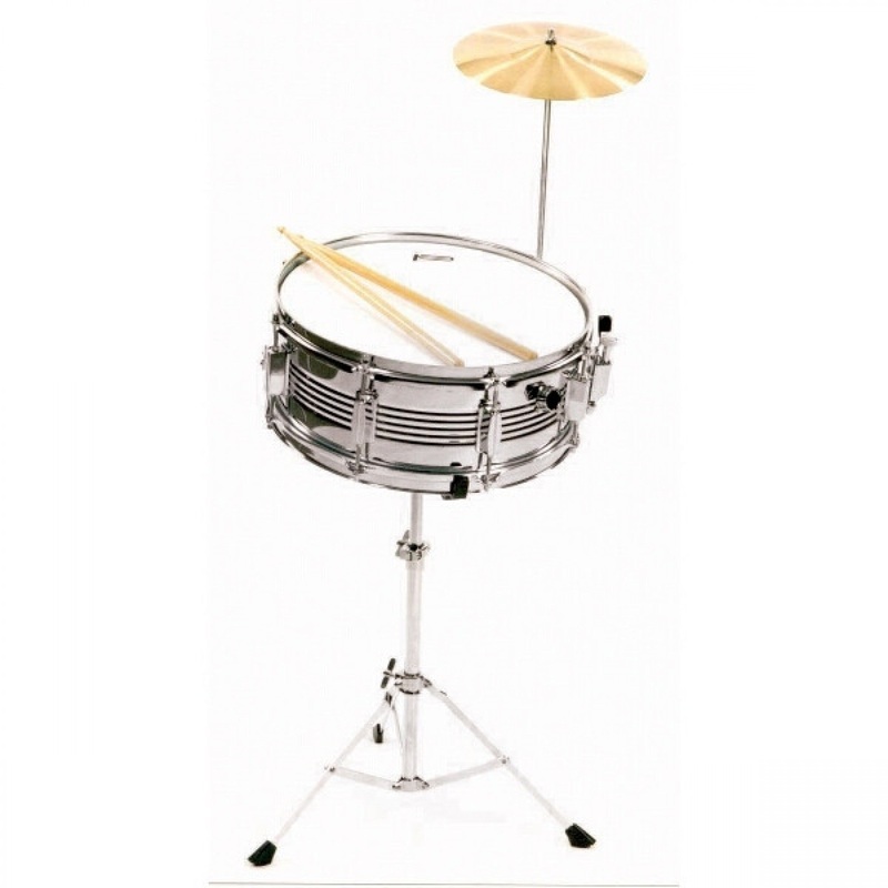 Powerbeat 14 X 05 Inch Snare Drum W/Cymbal Combo Kit