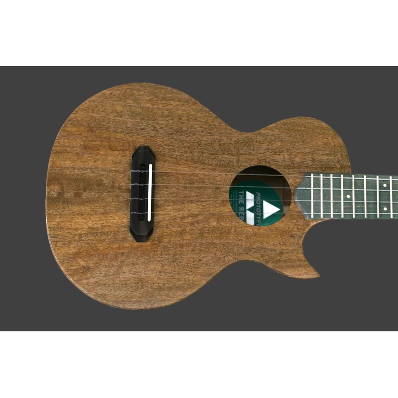 Rebel Prototype Double Creme Cutaway Tenor Ukulele