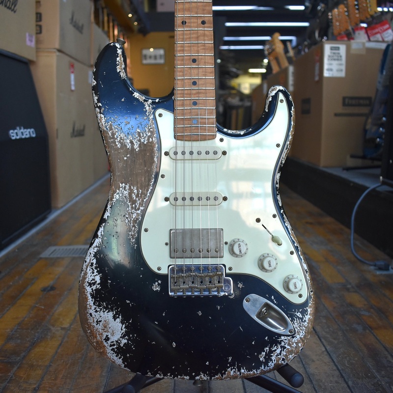 Xotic Limited Run XSC-2 2026 NAMM Showcase Electric Guitar Black Super Heavy Aged w/Hard Case