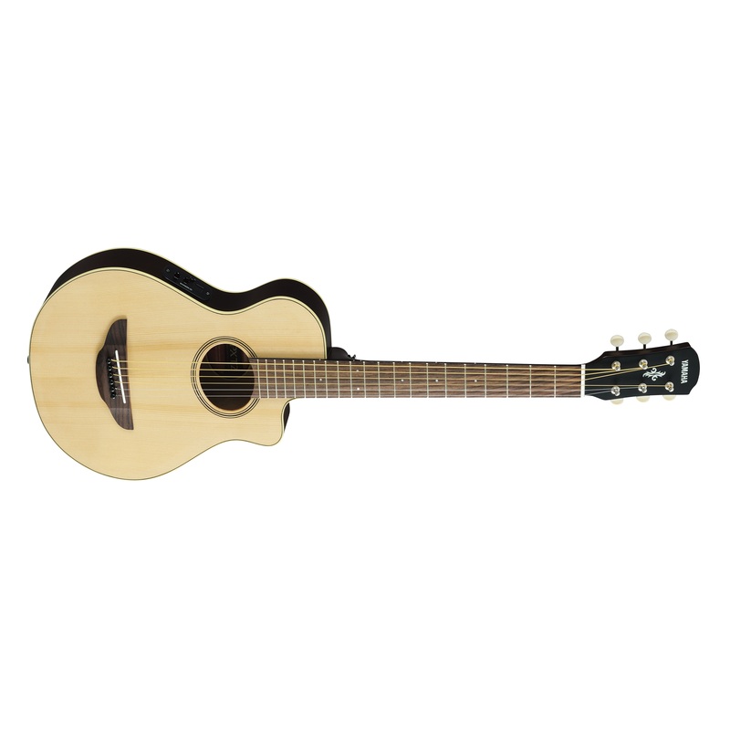 Yamaha APXT2 APXT Series 3/4 Size Natural 6 String RH Acoustic Electric Guitar with Gigbag
